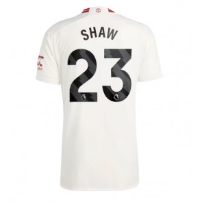 Maillot de foot Manchester United Luke Shaw #23 Troisième 2023-24 Manches Courte